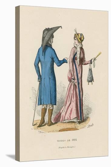 French Fashions of 1804-null-Stretched Canvas