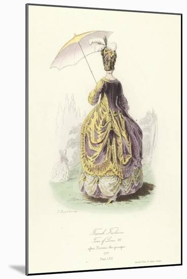 French Fashions, Time of Louis XVI-null-Mounted Giclee Print