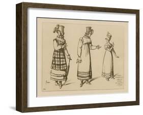 French Fashions-Raphael Jacquemin-Framed Giclee Print