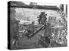 French Field Hospital Near Moreuil, Picardy, France, 1918-null-Stretched Canvas