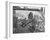 French Field Hospital Near Moreuil, Picardy, France, 1918-null-Framed Giclee Print