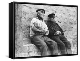 French Fishermen-null-Framed Stretched Canvas