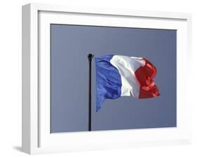 French Flag, France-David Barnes-Framed Photographic Print