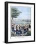 French Fleet at Mytilene (Lesbo), 1901-null-Framed Giclee Print