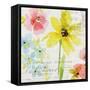 French Floral 1-Kimberly Allen-Framed Stretched Canvas