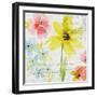 French Floral 1-Kimberly Allen-Framed Art Print