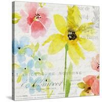 French Floral 1-Kimberly Allen-Stretched Canvas