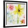 French Floral 1-Kimberly Allen-Framed Art Print