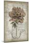 French Floral II-Jennifer Goldberger-Mounted Art Print