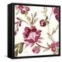 French Floral in Marsala-Lanie Loreth-Framed Stretched Canvas