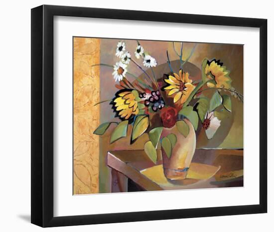 French Floral-Warren Cullar-Framed Art Print