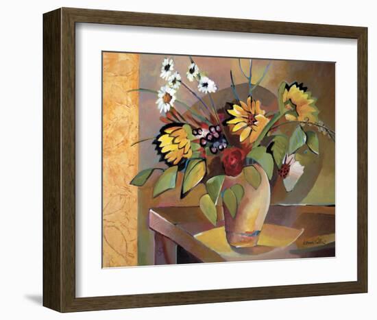 French Floral-Warren Cullar-Framed Art Print