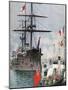 French Flotilla in Portsmouth Harbour, 1891-F Meaulle-Mounted Giclee Print