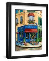 French Flower Shop-Marilyn Dunlap-Framed Art Print