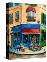 French Flower Shop-Marilyn Dunlap-Stretched Canvas