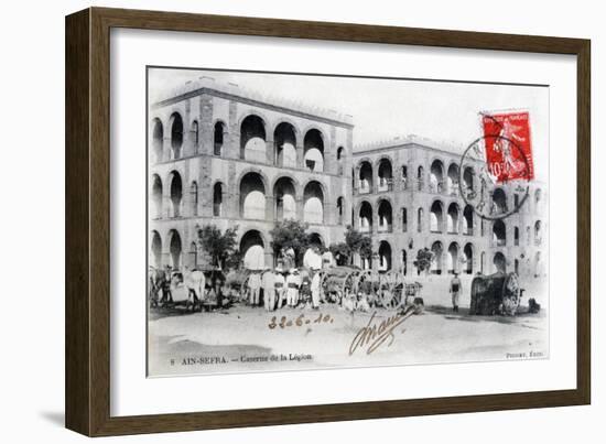 French Foreign Legion Barracks, Ain-Sefra, Algeria, 1910-Pignet-Framed Giclee Print