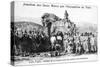 French Foreign Legion by Some Marabout Ruins, Taza, Morocco, 1904-null-Stretched Canvas