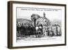 French Foreign Legion by Some Marabout Ruins, Taza, Morocco, 1904-null-Framed Giclee Print