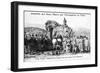 French Foreign Legion by Some Marabout Ruins, Taza, Morocco, 1904-null-Framed Giclee Print