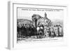 French Foreign Legion by Some Marabout Ruins, Taza, Morocco, 1904-null-Framed Giclee Print