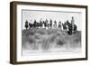 French Foreign Legion Cavalry, Forthassa Gharbia, Algeria, C1905-J Geiser-Framed Giclee Print