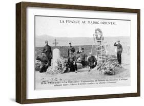 French Foreign Legion Cemetery, Taourirt, Algeria, 20th Century-null-Framed Giclee Print