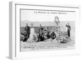 French Foreign Legion Cemetery, Taourirt, Algeria, 20th Century-null-Framed Giclee Print