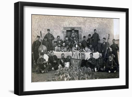 French Foreign Legion Christmas, Algeria, 1910-null-Framed Giclee Print