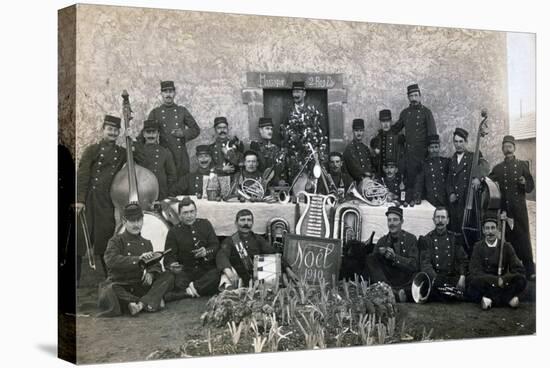 French Foreign Legion Christmas, Algeria, 1910-null-Stretched Canvas