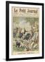 French Foreign Legion in Action in the Sud-Oranais-null-Framed Art Print