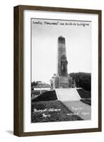 French Foreign Legion Monument, Sontay, Vietnam, 20th Century-null-Framed Giclee Print