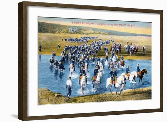 French Foreign Legion, Morocco, C1900-null-Framed Giclee Print