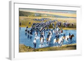 French Foreign Legion, Morocco, C1900-null-Framed Premium Giclee Print