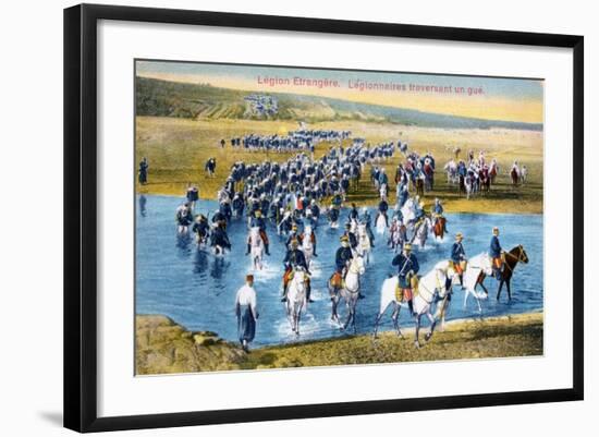 French Foreign Legion, Morocco, C1900-null-Framed Premium Giclee Print