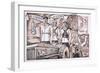 French Foreign Legion Postcard, 1952-null-Framed Giclee Print