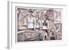 French Foreign Legion Postcard, 1952-null-Framed Giclee Print