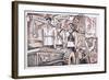 French Foreign Legion Postcard, 1952-null-Framed Giclee Print