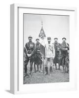 French Foreign Legion Regiment on the Western Front, 1917-French Photographer-Framed Photographic Print