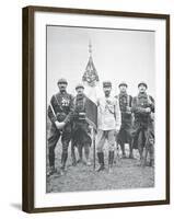 French Foreign Legion Regiment on the Western Front, 1917-French Photographer-Framed Photographic Print