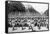 French Foreign Legion Review, Paris, 14 July 1939-null-Framed Stretched Canvas