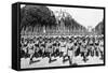 French Foreign Legion Review, Paris, 14 July 1939-null-Framed Stretched Canvas