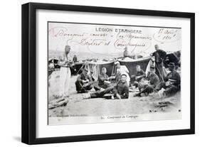 French Foreign Legion, Sidi Bel Abbes, Algeria, 1910-Boumendil-Framed Giclee Print