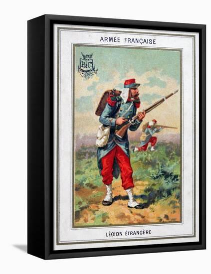 French Foreign Legionnaire, C1900-null-Framed Stretched Canvas