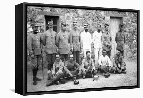 French Foreign Legionnaires, 1917-null-Framed Stretched Canvas