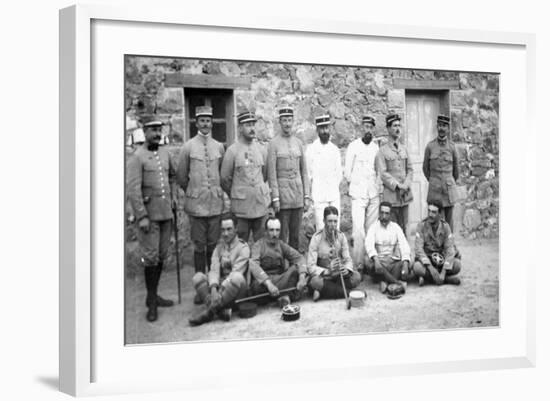 French Foreign Legionnaires, 1917-null-Framed Giclee Print