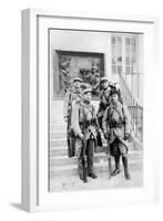 French Foreign Legionnaires, Algeria, C1910-null-Framed Giclee Print