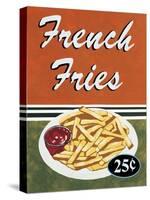 French Fries-Catherine Jones-Stretched Canvas