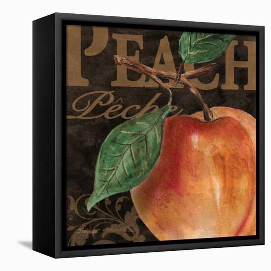 French Fruit Peach-Todd Williams-Framed Stretched Canvas