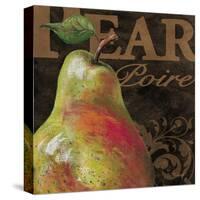 French Fruit Pear-Todd Williams-Stretched Canvas