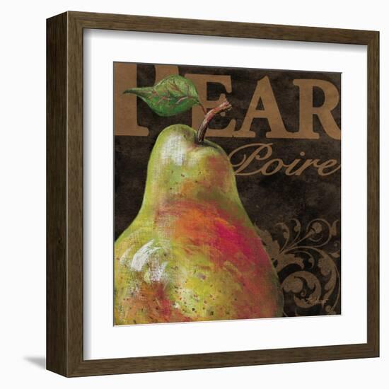 French Fruit Pear-Todd Williams-Framed Art Print